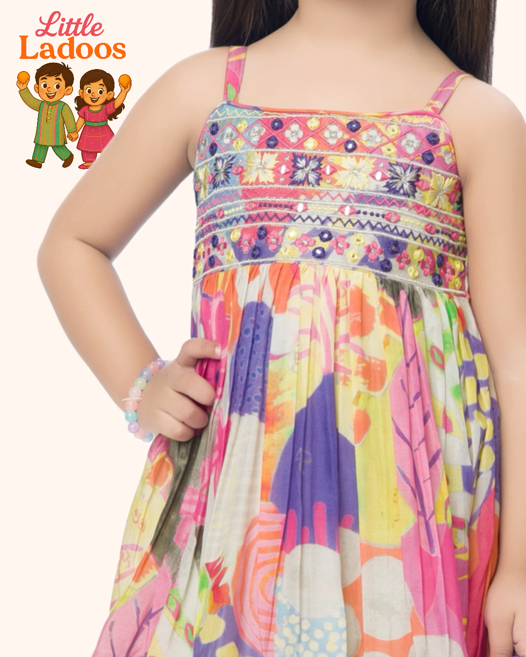 Purple Fiesta Gharara