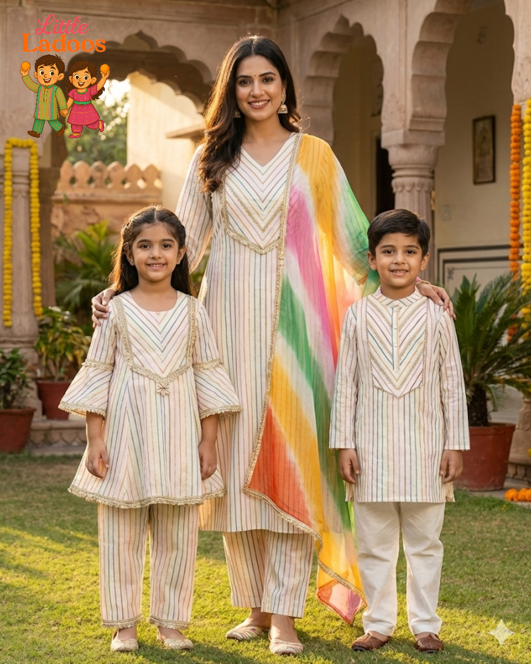 Rainbow Threads Family Set